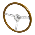 Spec-D Tuning 360Mm Wooden Steering Wheel SW-W-102